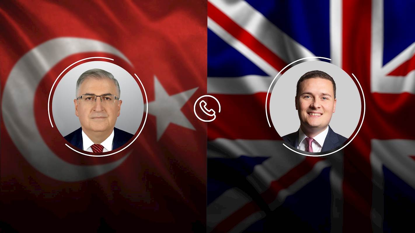 Millî Savunma Bakanı Yaşar Güler ve Birleşik Krallık Savunma Bakanı Wes Streeting, Telefon Görüşmesi Gerçekleştirdi
