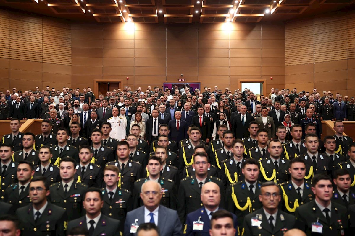 19 Eylül Gaziler Günü Dolayısıyla Kara Harp Okulunda Tören Düzenlendi