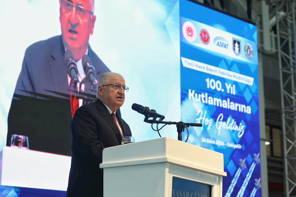 Millî Savunma Bakanı Yaşar Güler, Eskişehir'deki 1'inci Hava Bakım Müdürlüğümüzün 100. Kuruluş Yıl Dönümü Törenine Katıldı