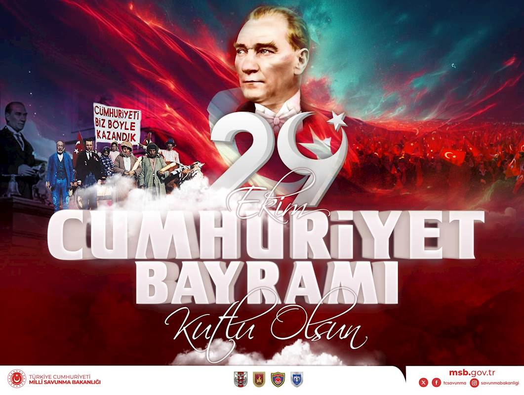 29 Ekim Cumhuriyet Bayramımız Kutlu Olsun