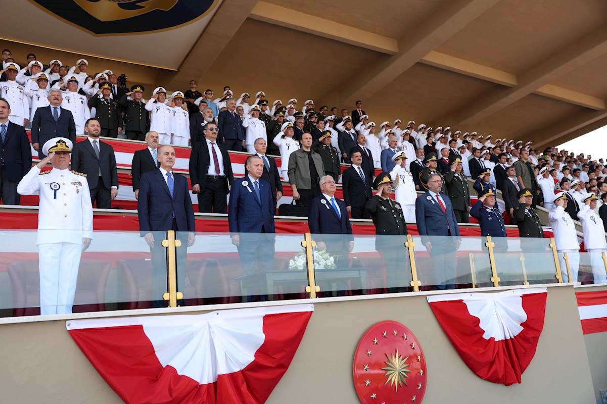 Cumhurbaşkanımız Sn. Recep Tayyip Erdoğan, Deniz Harp Okulundaki Diploma ve Sancak Devir Teslim Töreni’ne Katıldı