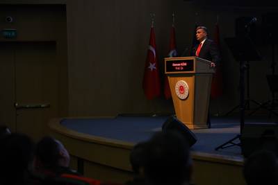 10 Kasım Atatürk’ü Anma Günü Dolayısıyla Millî Savunma Bakanlığında Tören Düzenlendi