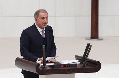 Millî Savunma Bakanı Hulusi Akar, Bakanlığın 2022 Yılı Bütçe Teklifi’nin Görüşüldüğü TBMM Genel Kurulu’nda Konuştu 
