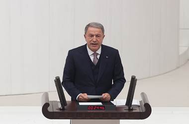 Millî Savunma Bakanı Hulusi Akar, Bakanlığın 2022 Yılı Bütçe Teklifi’nin Görüşüldüğü TBMM Genel Kurulu’nda Konuştu 