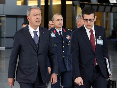 Millî Savunma Bakanı Hulusi Akar, Hırvatistan Savunma Bakanı Mario Banozic ile Görüştü