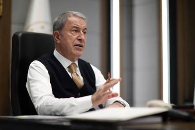Millî Savunma Bakanı Hulusi Akar Başkanlığında Video Telekonferans Toplantısı Düzenlendi