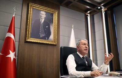Millî Savunma Bakanı Hulusi Akar Başkanlığında Video Telekonferans Toplantısı Düzenlendi