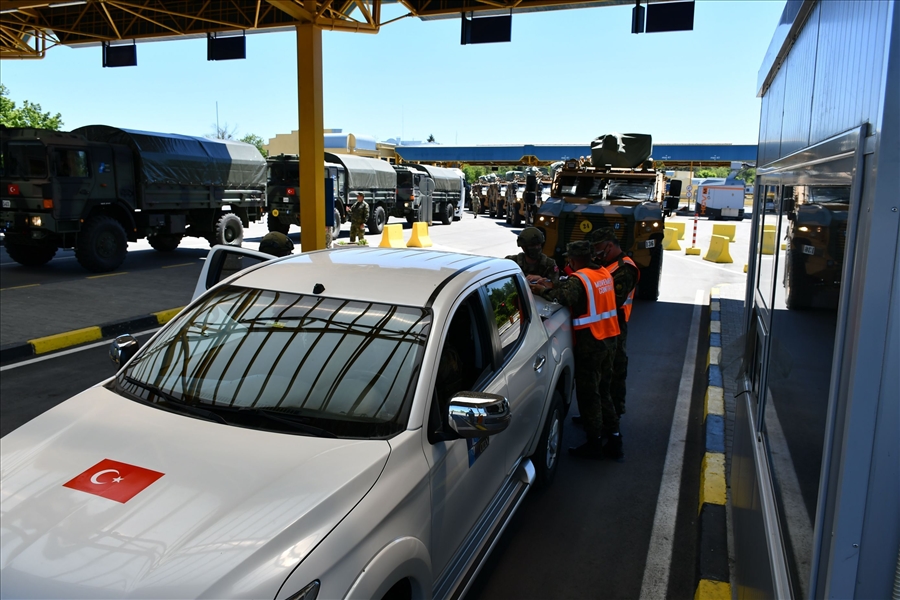 Steadfast Defender 21 NATO Tatbikatı İçin Yola Çıkan Birliklerimiz Romanya’nın Başkenti Bükreş'e Ulaştı