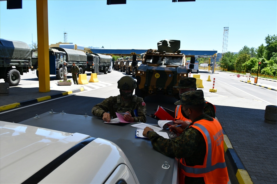 Steadfast Defender 21 NATO Tatbikatı İçin Yola Çıkan Birliklerimiz Romanya’nın Başkenti Bükreş'e Ulaştı
