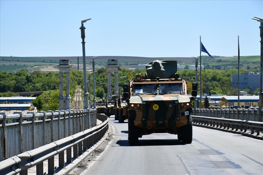Steadfast Defender 21 NATO Tatbikatı İçin Yola Çıkan Birliklerimiz Romanya’nın Başkenti Bükreş'e Ulaştı