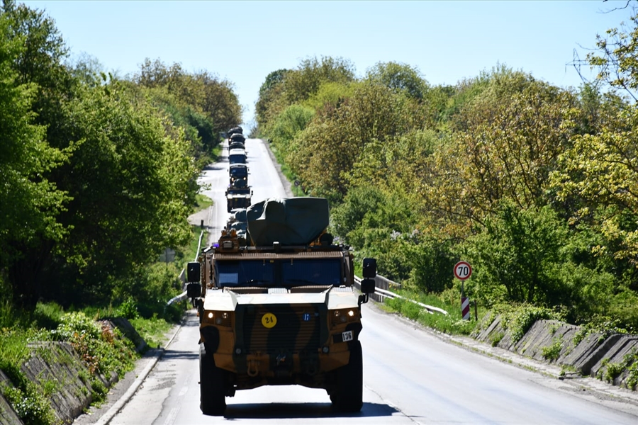 Steadfast Defender 21 NATO Tatbikatı İçin Yola Çıkan Birliklerimiz Romanya’nın Başkenti Bükreş'e Ulaştı