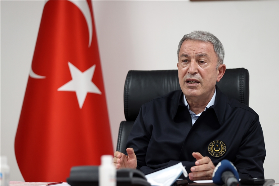 Millî Savunma Bakanı Hulusi Akar, Beraberinde TSK Komuta Kademesi İle Hatay’a Gitti