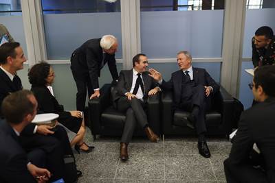 Millî Savunma Bakanı Hulusi Akar, NATO Karargâhında Almanya, Fransa, İngiltere ve ABD Savunma Bakanları ile Görüştü