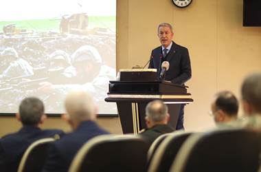 Millî Savunma Bakanı Hulusi Akar, NATO Görevini Başarıyla Tamamlayan 3’üncü Kolordu Komutanlığına Kutlama Ziyaretinde Bulundu