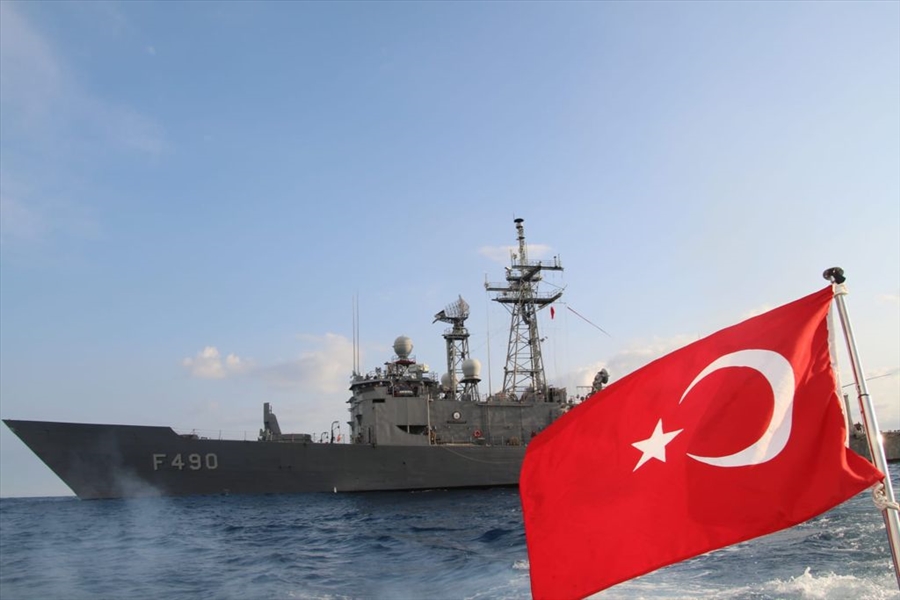 Libya Açıklarındaki TCG Gaziantep Fırkateynimizin Dikkati Büyük Bir Faciayı Önledi