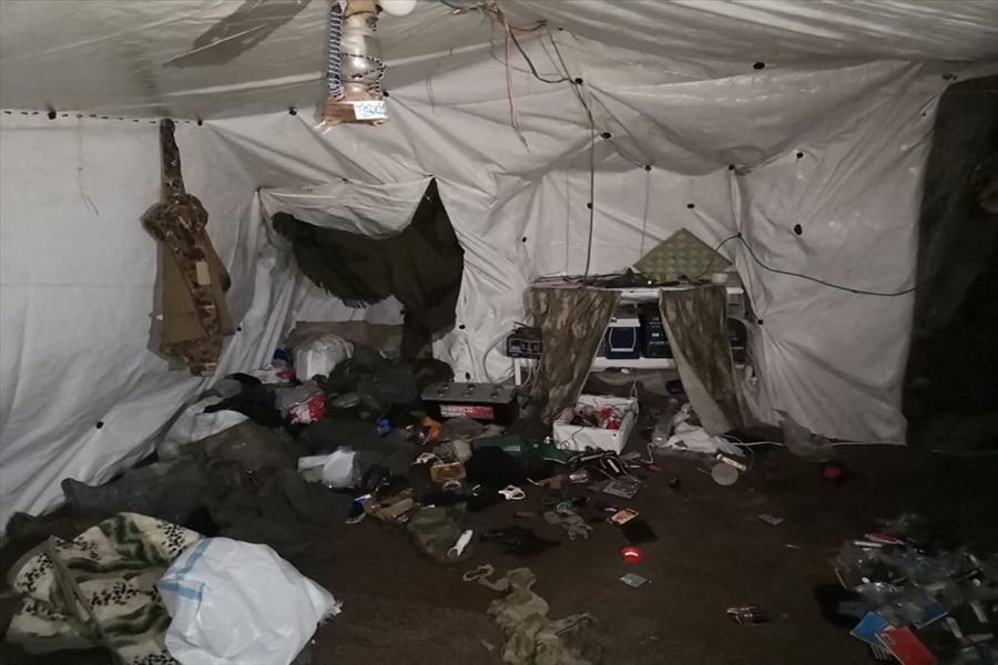 Pençe-Yıldırım ve Pençe-Şimşek Operasyonları Kapsamında Terör Örgütü PKK’ya Ait 2 Girişli 14 Odalı Bir Mağara Tespit Edildi