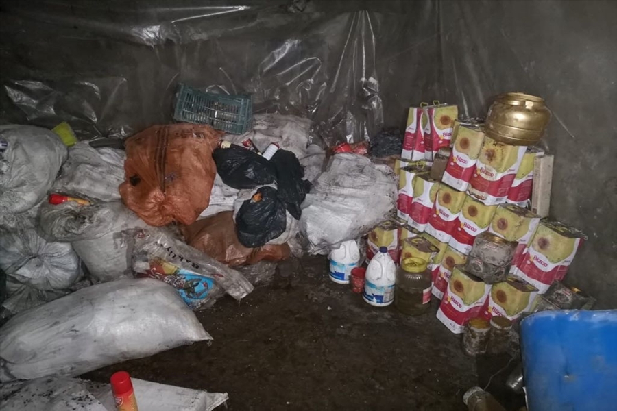 Pençe-Yıldırım ve Pençe-Şimşek Operasyonları Kapsamında Terör Örgütü PKK’ya Ait 2 Girişli 14 Odalı Bir Mağara Tespit Edildi