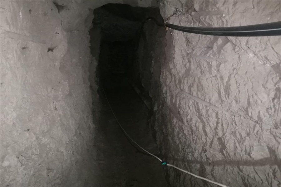 Pençe-Yıldırım ve Pençe-Şimşek Operasyonları Kapsamında Terör Örgütü PKK’ya Ait 2 Girişli 14 Odalı Bir Mağara Tespit Edildi