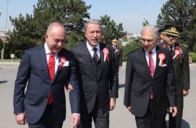 Millî Savunma Bakanı Hulusi Akar, Beraberindeki TSK Komuta Kademesi ile OYAK'ın 62'nci Olağan Genel Kurulu’na Katıldı