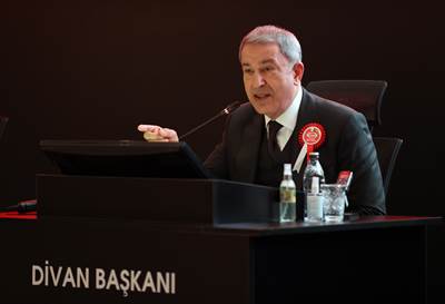 Millî Savunma Bakanı Hulusi Akar, Beraberindeki TSK Komuta Kademesi ile OYAK'ın 62'nci Olağan Genel Kurulu’na Katıldı