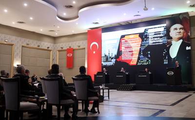 Millî Savunma Bakanı Hulusi Akar, Beraberindeki TSK Komuta Kademesi ile OYAK'ın 62'nci Olağan Genel Kurulu’na Katıldı