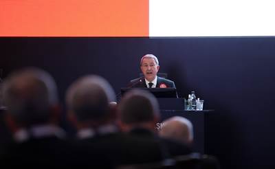 Millî Savunma Bakanı Hulusi Akar, Beraberindeki TSK Komuta Kademesi ile OYAK'ın 62'nci Olağan Genel Kurulu’na Katıldı