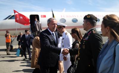Millî Savunma Bakanı Hulusi Akar, NATO Savunma Bakanları Toplantısı’na Katılmak Üzere Brüksel’e Gitti