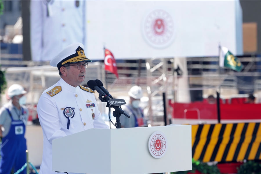 PN MİLGEM Projesi'nde İlk Gemi Denize İndirildi