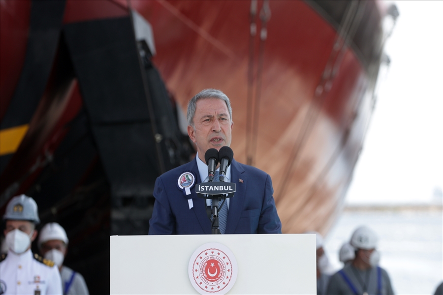 PN MİLGEM Projesi'nde İlk Gemi Denize İndirildi