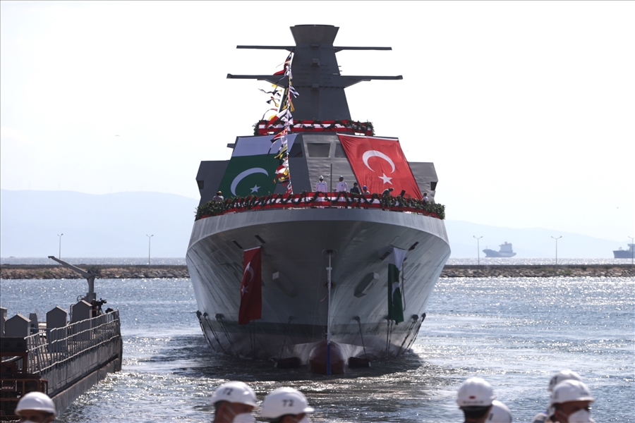 PN MİLGEM Projesi'nde İlk Gemi Denize İndirildi
