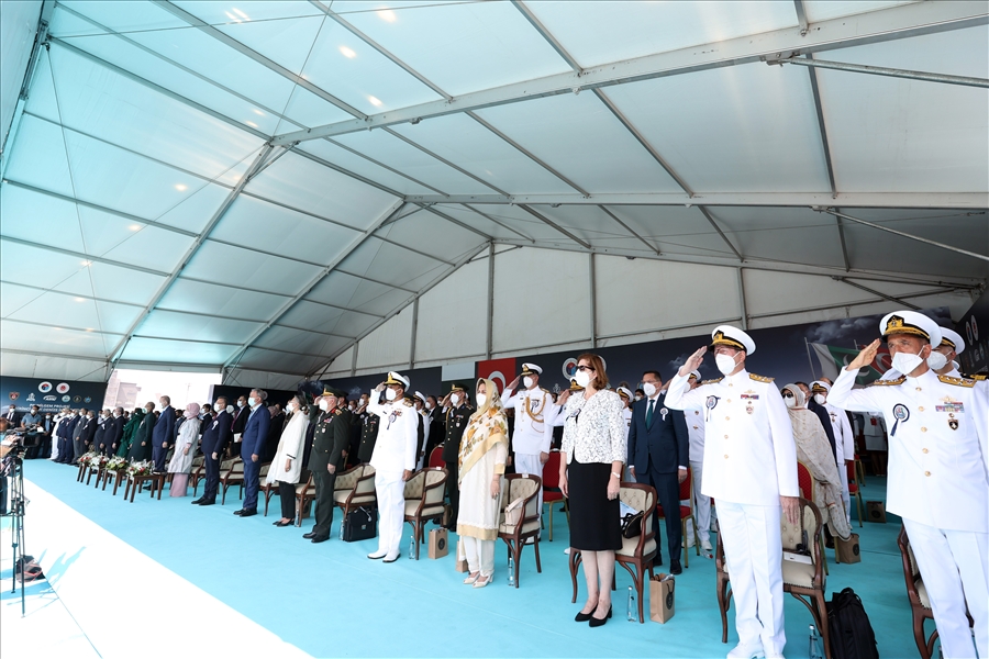 PN MİLGEM Projesi'nde İlk Gemi Denize İndirildi