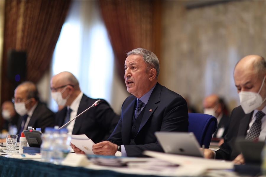 Millî Savunma Bakanı Hulusi Akar, TBMM Plan ve Bütçe Komisyonunda Bakanlığın 2022 Yılı Bütçesinin Sunumunu Gerçekleştirdi