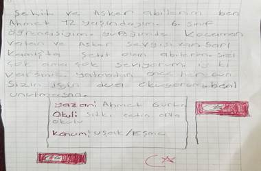 Öğrenci ve Öğretmenlerden Sarıkamış’taki Mehmetçiklerimize Duygulandıran Mektuplar