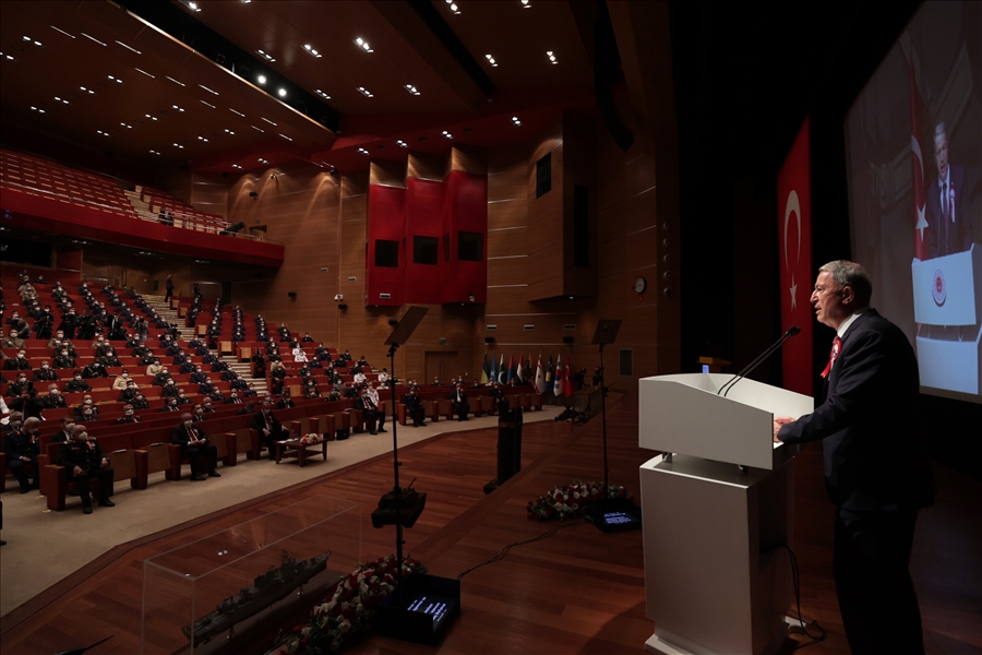 Millî Savunma Bakanı Hulusi Akar, Millî Savunma Üniversitesindeki Törende Konuştu