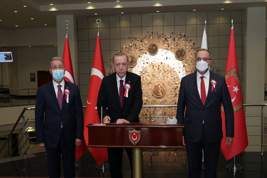 Cumhurbaşkanımız Sn. Erdoğan, MSÜ’deki Törende Subaylarımıza Hitap Etti
