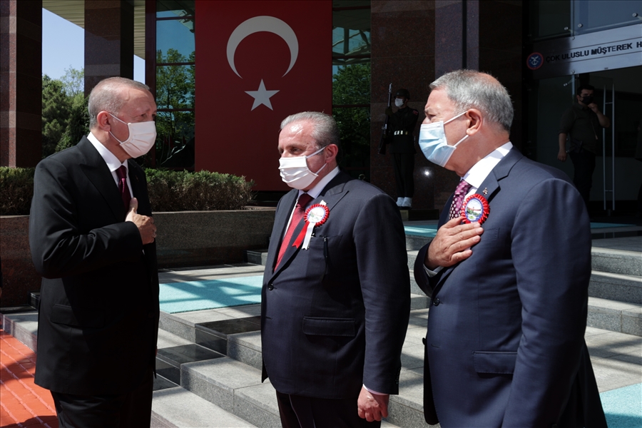 Cumhurbaşkanımız Sn. Erdoğan, MSÜ’deki Törende Subaylarımıza Hitap Etti