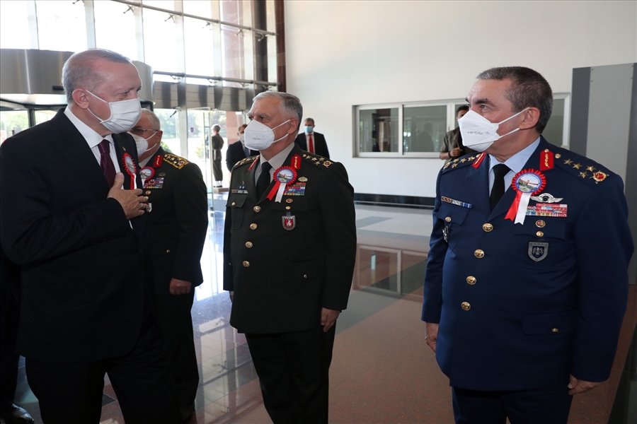 Cumhurbaşkanımız Sn. Erdoğan, MSÜ’deki Törende Subaylarımıza Hitap Etti