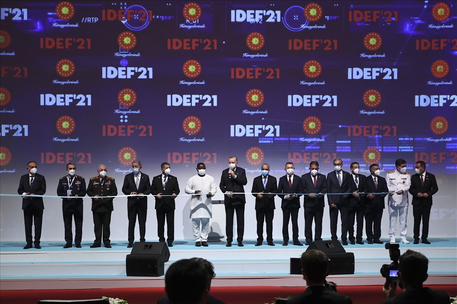 Cumhurbaşkanımız Sayın Recep Tayyip Erdoğan IDEF’21 Fuarı’nın Açılışını Gerçekleştirdi