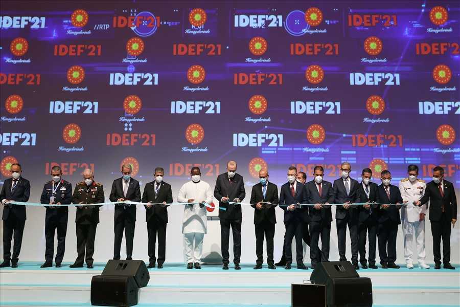 Cumhurbaşkanımız Sayın Recep Tayyip Erdoğan IDEF’21 Fuarı’nın Açılışını Gerçekleştirdi