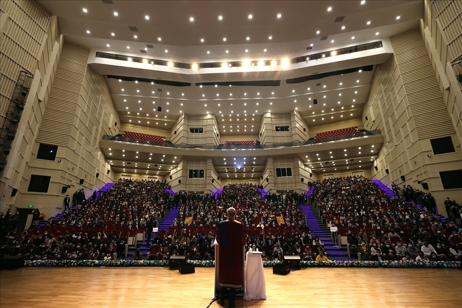 Millî Savunma Bakanı Hulusi Akar’a Erciyes Üniversitesi Tarafından Fahri Doktora Ünvanı Verildi