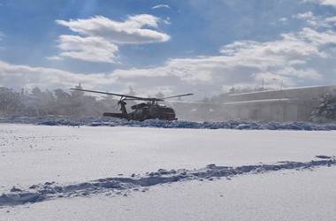Adana-Gaziantep Otoyolunda Mahsur Kalan Vatandaşlarımızın Sıhhi Tahliyesi için 2 Adet Helikopter ve Yolun Açılması için 2 Adet Çekici Görevlendirildi 