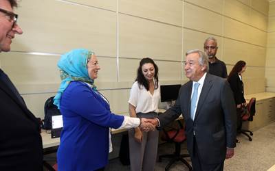 Millî Savunma Bakanı Hulusi Akar ve BM Genel Sekreteri Antonio Guterres Müşterek Koordinasyon Merkezinde İncelemelerde Bulundu