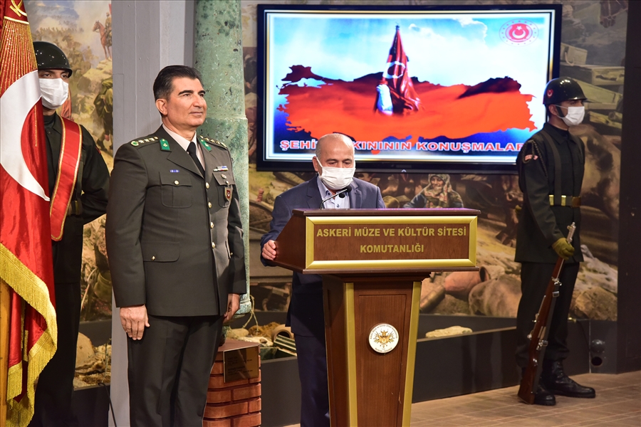 Türkiye Şehitlerini Anıyor Etkinliği Kapsamında Birinci Dünya Savaşı Şehitleri Er Ahmet ve Teğmen Şükrü Anıldı