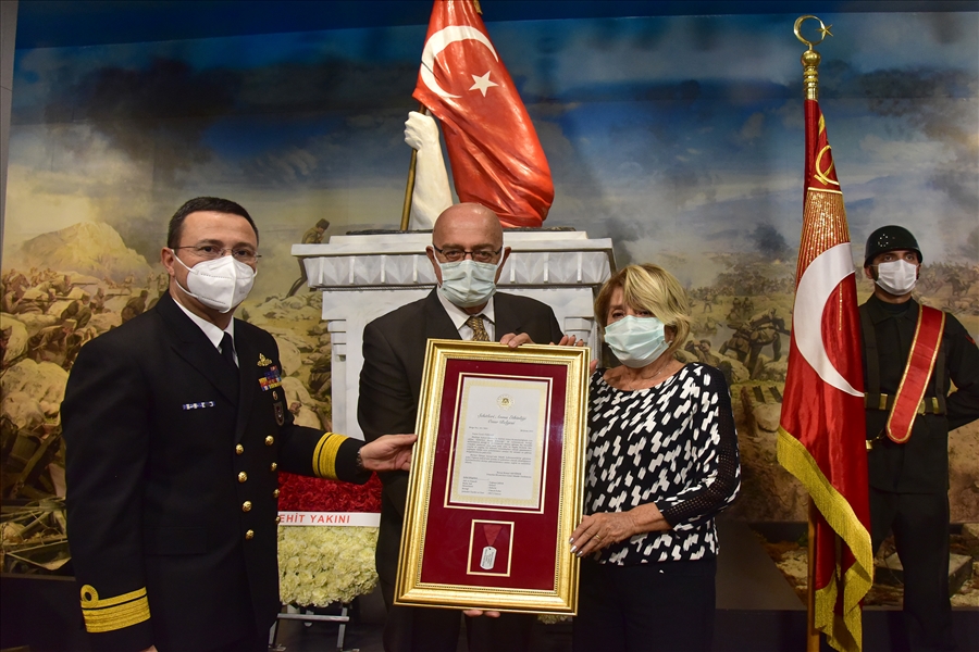 Türkiye Şehitlerini Anıyor Etkinliği Kapsamında Birinci Dünya Savaşı Şehitleri Er Ahmet ve Teğmen Şükrü Anıldı