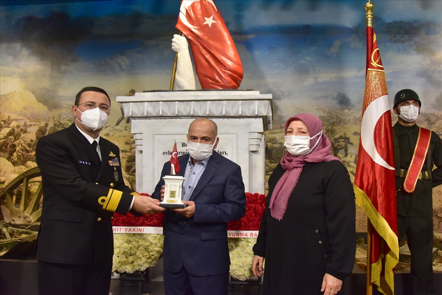 Türkiye Şehitlerini Anıyor Etkinliği Kapsamında Birinci Dünya Savaşı Şehitleri Er Ahmet ve Teğmen Şükrü Anıldı