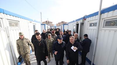 Millî Savunma Bakanı Hulusi Akar, İslahiye ve Nurdağı'nda İncelemelerde Bulundu