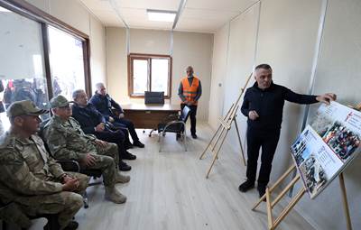 Millî Savunma Bakanı Hulusi Akar, İslahiye ve Nurdağı'nda İncelemelerde Bulundu