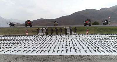 Pençe Kilit Operasyonu ile PKK’ya Büyük Darbe İndirildi; Bölgede 1043 Adet Silah Ele Geçirildi