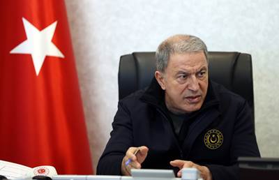 Millî Savunma Bakanı Hulusi Akar Meclisten Çıktı, Harekât Merkezine Gitti