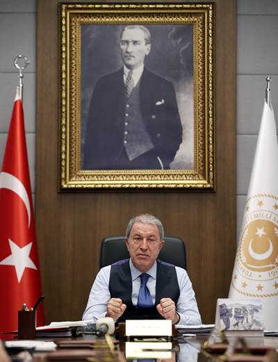 Millî Savunma Bakanı Hulusi Akar, Video Telekonferans Toplantısında Önemli Açıklamalarda Bulundu